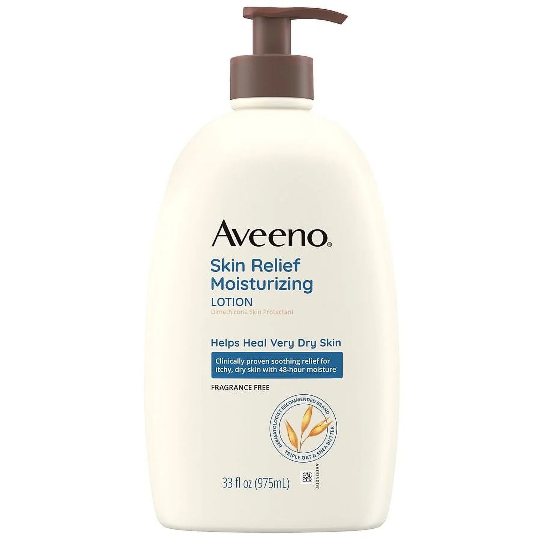 Aveeno Sizekin Relief Moisturizing Lotion for Very Dry Sizekin Fragrance-Free 33.0 fl oz Pack of 2