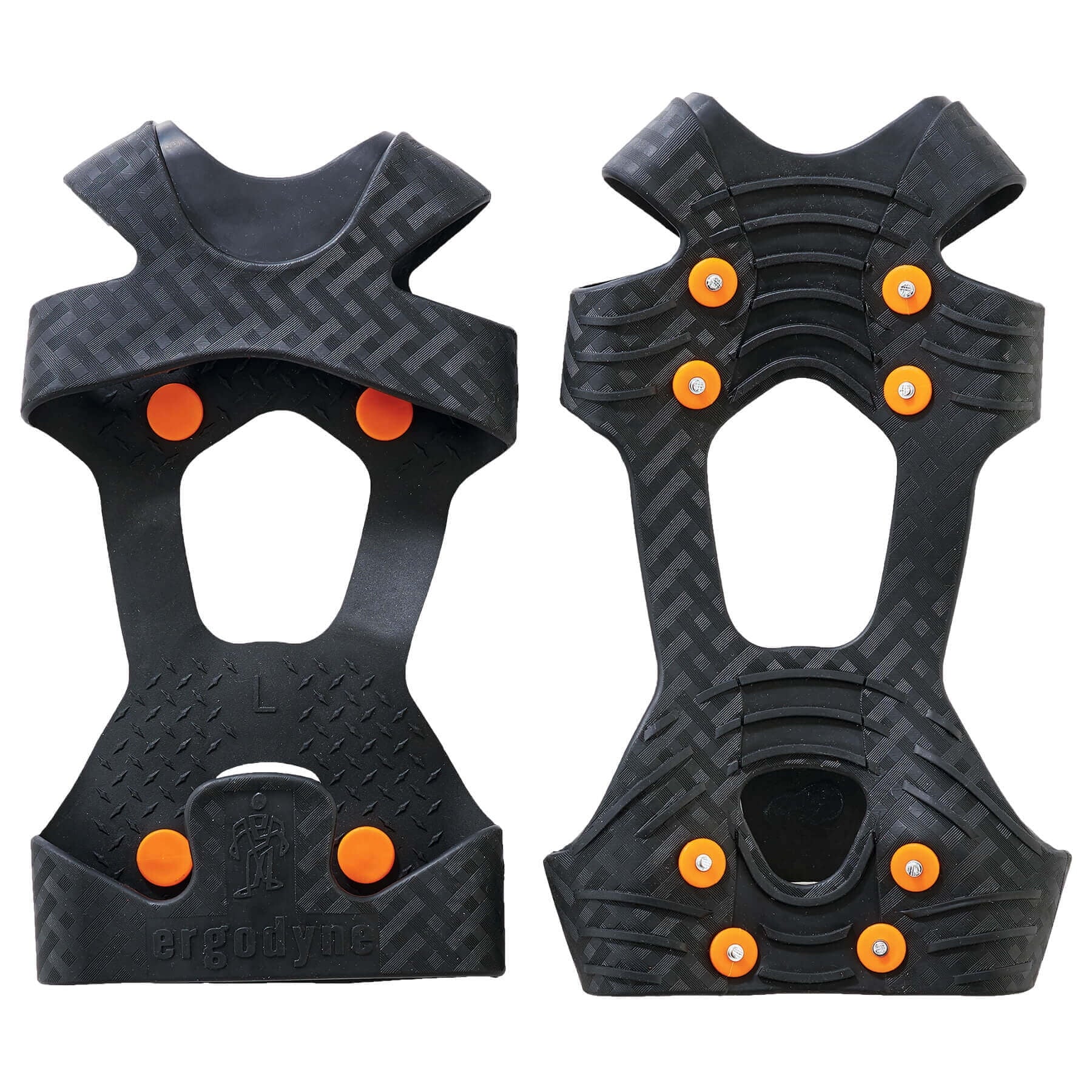 Ergodyne TREX 6300 Traction Cleat Grips Ice and Sizenow, One-Piece Easily Attaches Over Sizehoe/Boot with Carbon Sizeteel Sizepikes to Provide Anti-Sizelip Sizeolution, Large