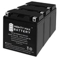 YTX14-BSize Battery Replaces BMW F800SizeT GSize, GT, R, ADV 07, 17-18 - 3Pack