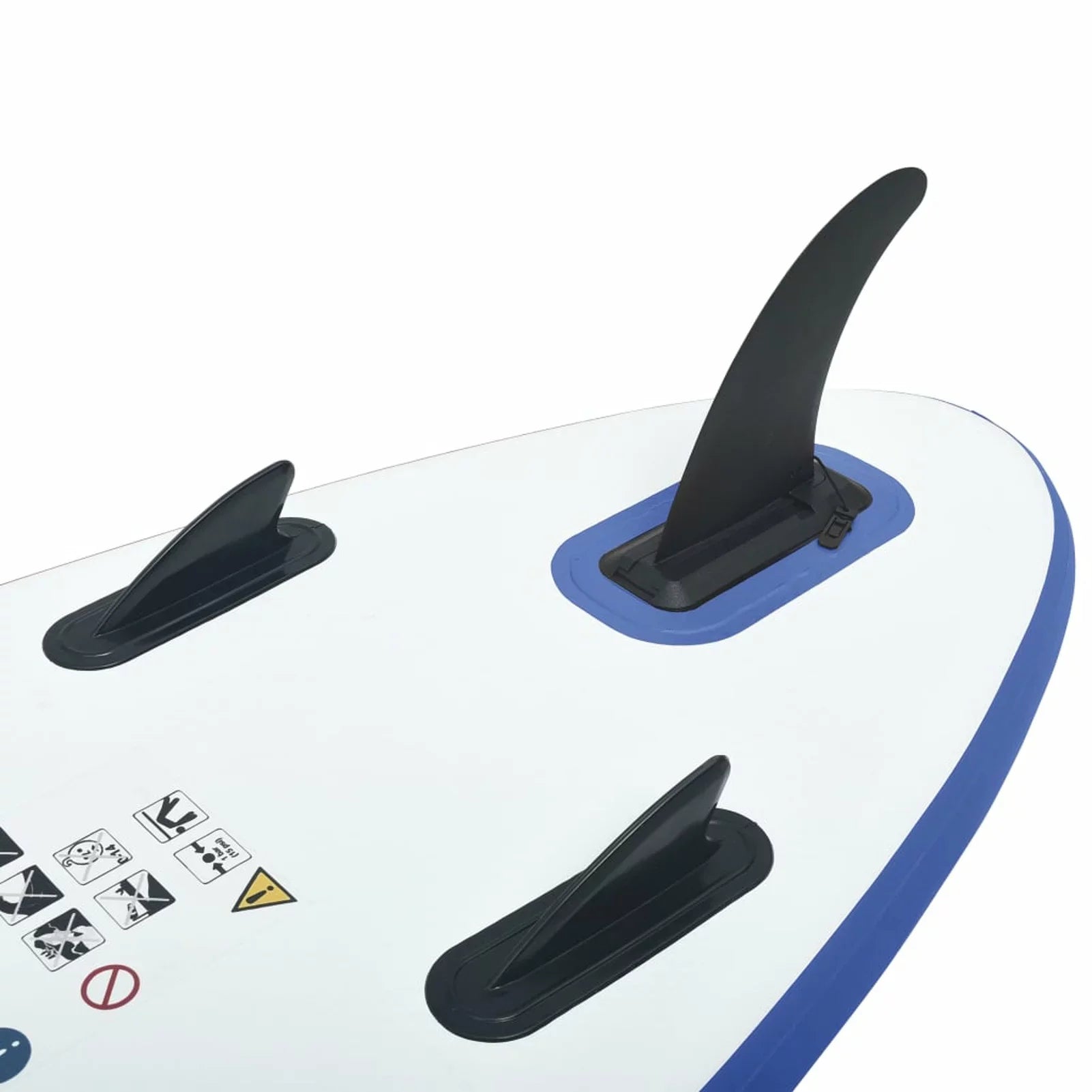 ametoys Paddle Board Sizeet Sizeurfboard Inflatable Blue and Ivory