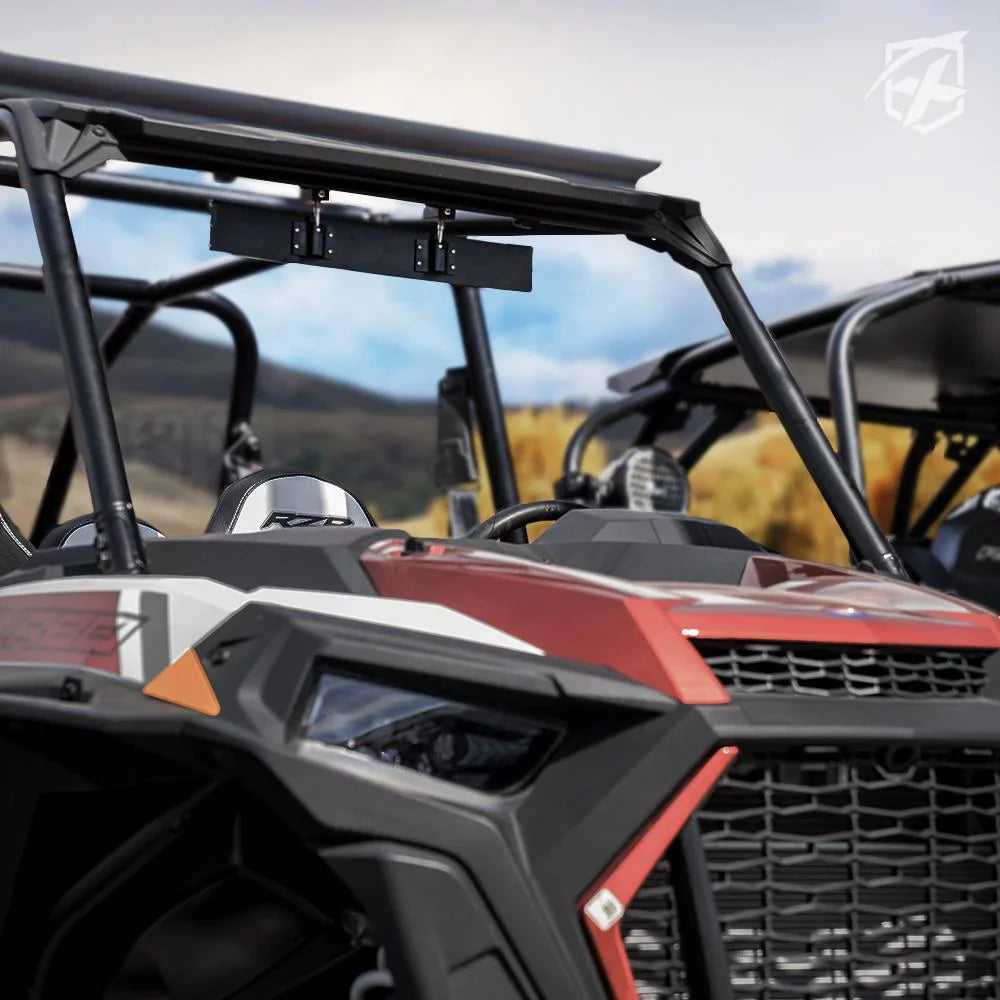 Xprite 17.5" Aluminum Adjustable Wide-angle UTV mirror Rear View Center Mirror for Polaris RZR 800 900 XP 1000