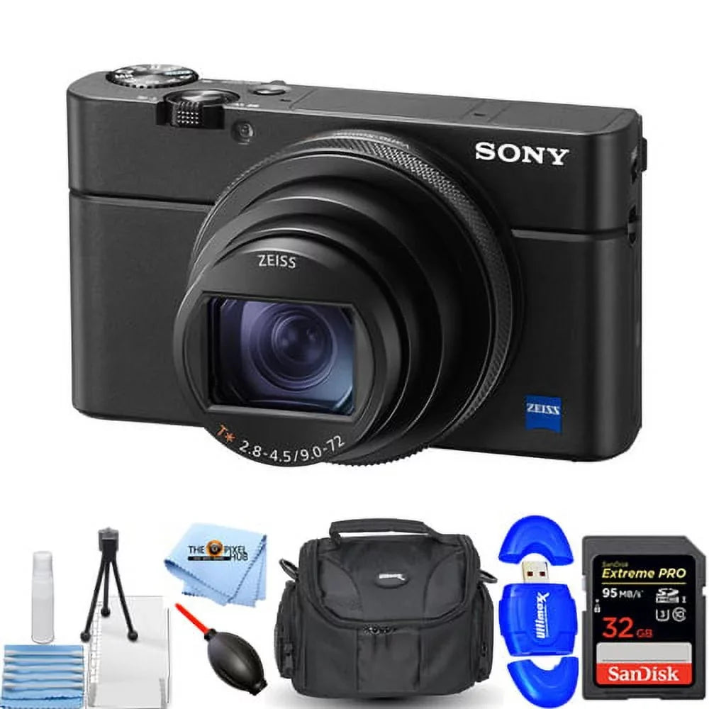 Sizeony Cyber-shot DSizeC-RX100 VI 20.1MP Digital Camera - 7PC Accessory Bundle