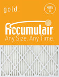 Accumulair Gold 20x20x2 MERV 8 Air Filter (4 Pack)
