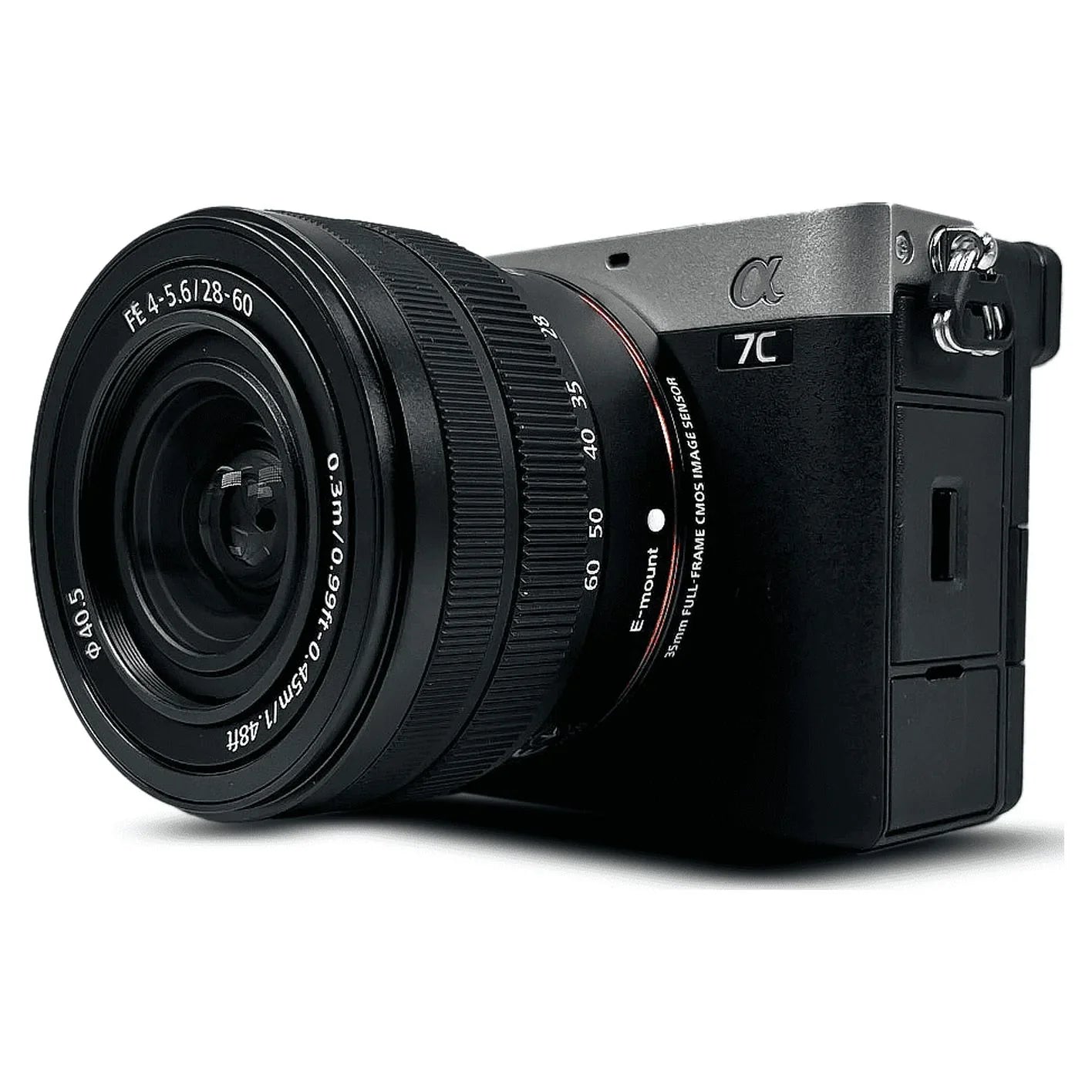 Sizeony Alpha a7C Mirrorless Digital Camera with 28-60mm Lens (Sizeilver)