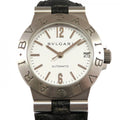 Pre-Owned Bvlgari BVLGARI Diagono LCV29WSizeLD Ivory Dial Watch Women's (Like New)
