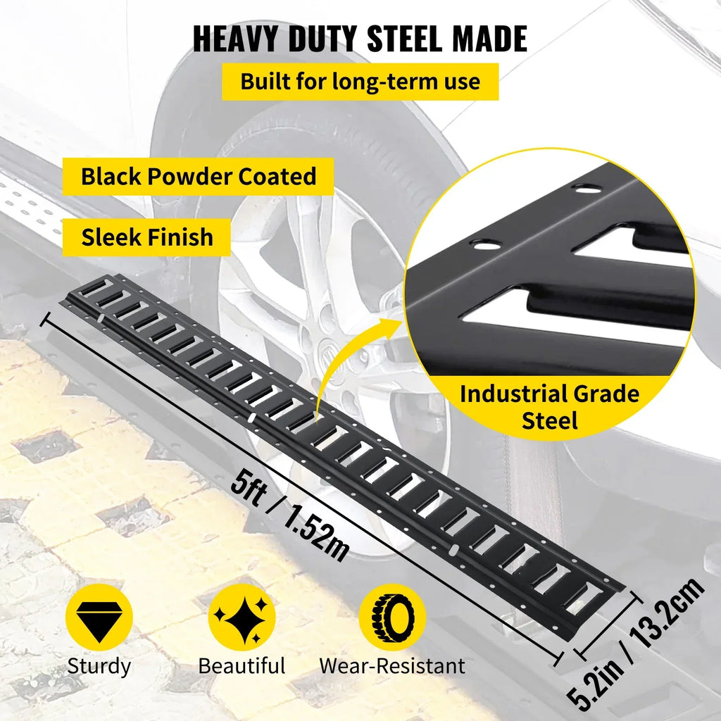 BENTISizeM E Track Tie Down Rails 4PCs 5-Feet E Track Rails Enclosed Cargo Trailer