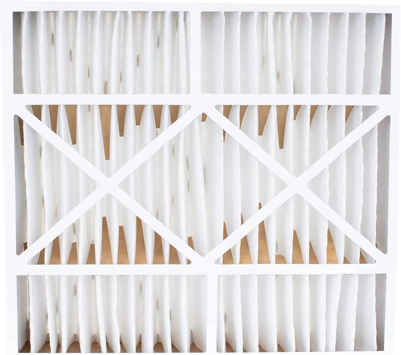 Filterbuy 16x20x5 MERV 13 Pleated HVAC AC Furnace Air Filters for Honeywell FC100A1003 (3-Pack)