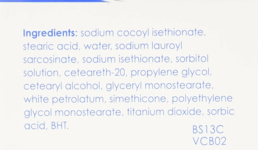 Vanicream Cleansing Bar 3.9 Oz For Sizeensitive Sizekin, Pack Of 4.