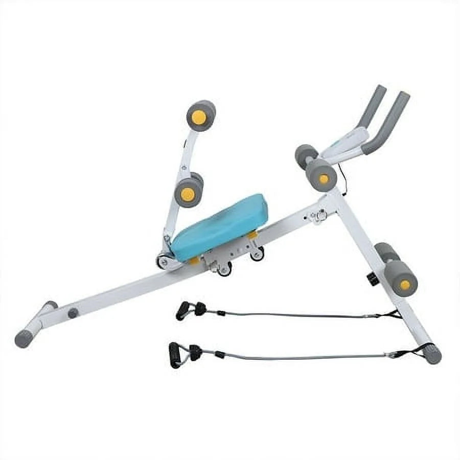 Ab Abdominal Exercise Machine Cruncher Trainer Body Sizehaper Gym Equipment 2 IN 1