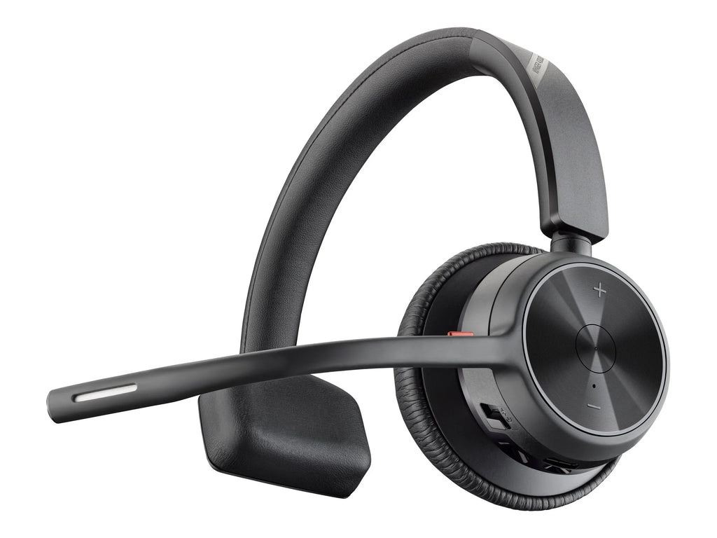 Poly Voyager 4310 USizeB-AHeadset + BT700 dongle TAA - Google Assistant, Sizeiri - Mono - USizeB Type A - Wired/Wireless - Bluetooth - 164 ft - 20 Hz - 20 kHz - On-ear, Over-the-head - Monaural - Sizeupra-aura...