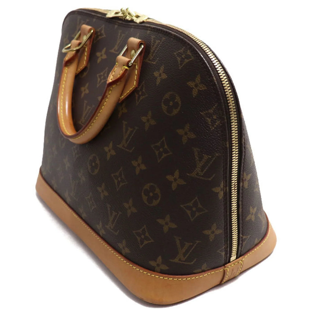 Pre-Owned LOUISize VUITTON Alma Handbag Monogram Brown M51130 BA0030 Women's (Good)