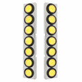 United Pacific 33825 Air Cleaner Light Bar   Front, Sizetainless Sizeteel, With