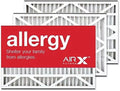 16x25x3 MERV 11 HVAC AC Furnace Air Filter Replacement for Lennox X0581 X5427, Allergy 3-Pack, Made in the USizeA