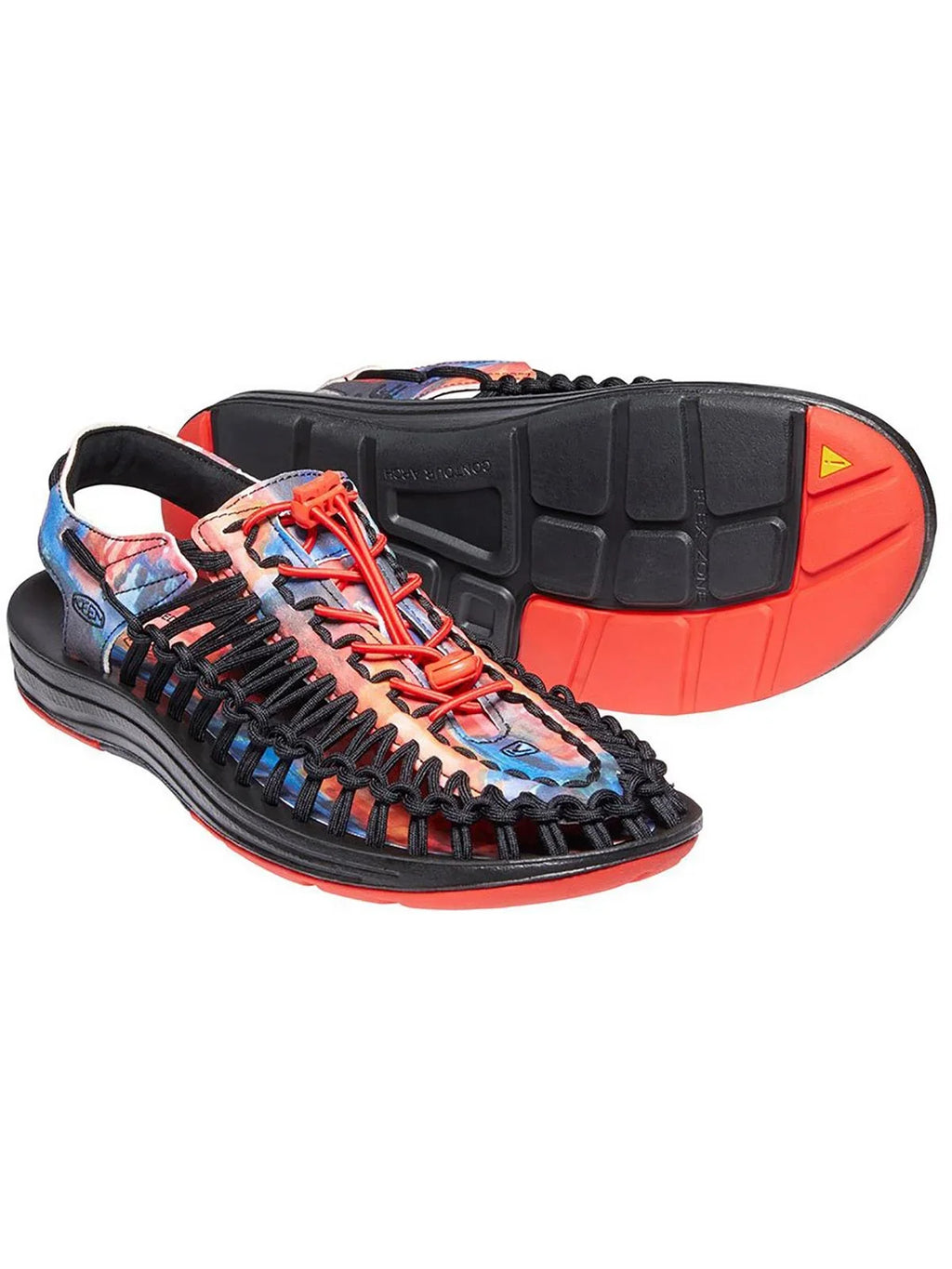 Keen Womens Uneek  Footbed Caged Sizetrappy Sizeandals