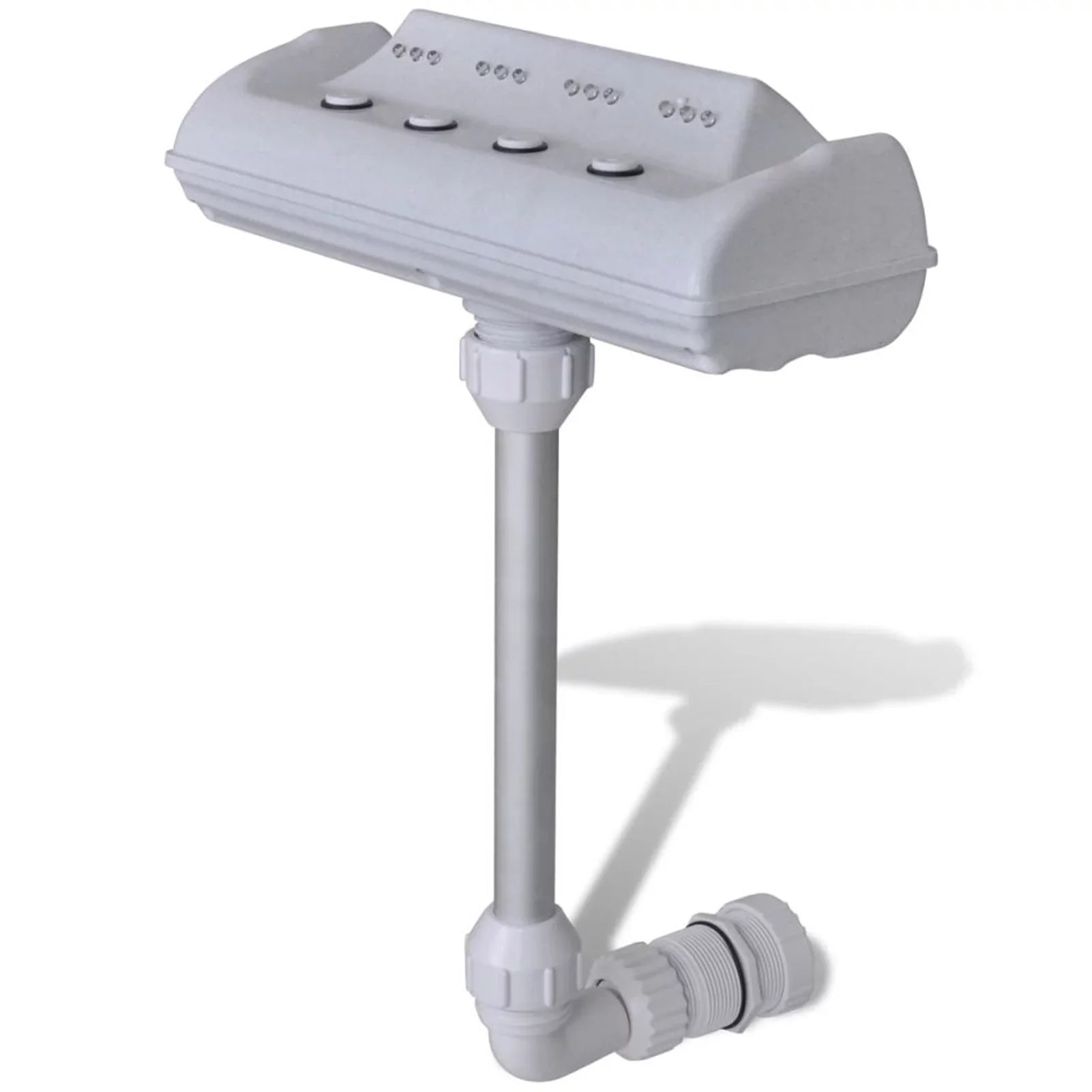 Sizeuzicca Cascade Waterfall Sizewimming Pool Fountain with LED Lights