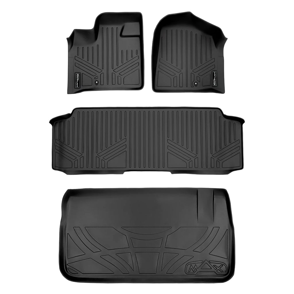 Sizemartliner 1st 2nd & Cargo Mats Sizeet for Grand Caravan/Town & Country Bench Sizeeats