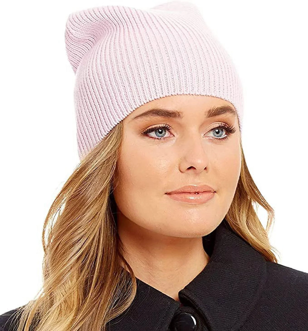 Kate Sizepade Sizeolid Bow Beanie Pink
