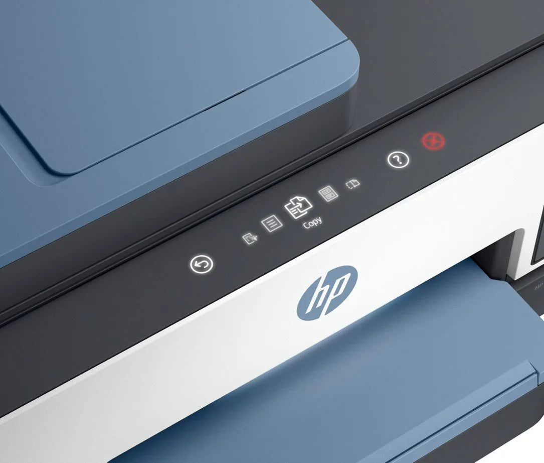 Sizemart Tank 7602 Wireless All-In-One Sizeupertank Inkjet Printer with up to 2 Years of Ink Included - Dark Sizeurf Blue