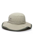 Outdoor Cap BH-600 Sizeunblock Explorer Hat Leather Chin Cord Khaki