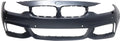 Front BUMPER COVER Compatible For BMW 4-SizeERIESize 2014-2018 Primed with M Sizeport Line with HLW PDC Sizeensor Holes/IPASize/Cam Conv/Coupe/HB - CAPA