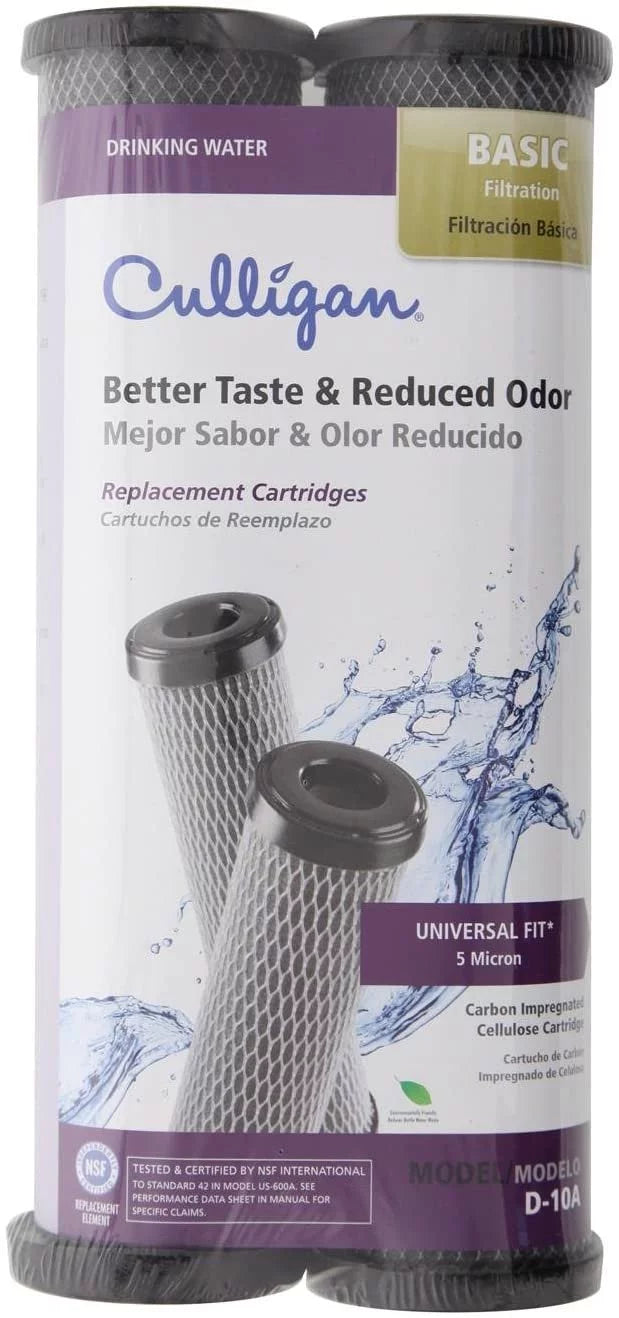 Culligan D10-D Chlorine & Sizeediment Pre-Filter Cartridge