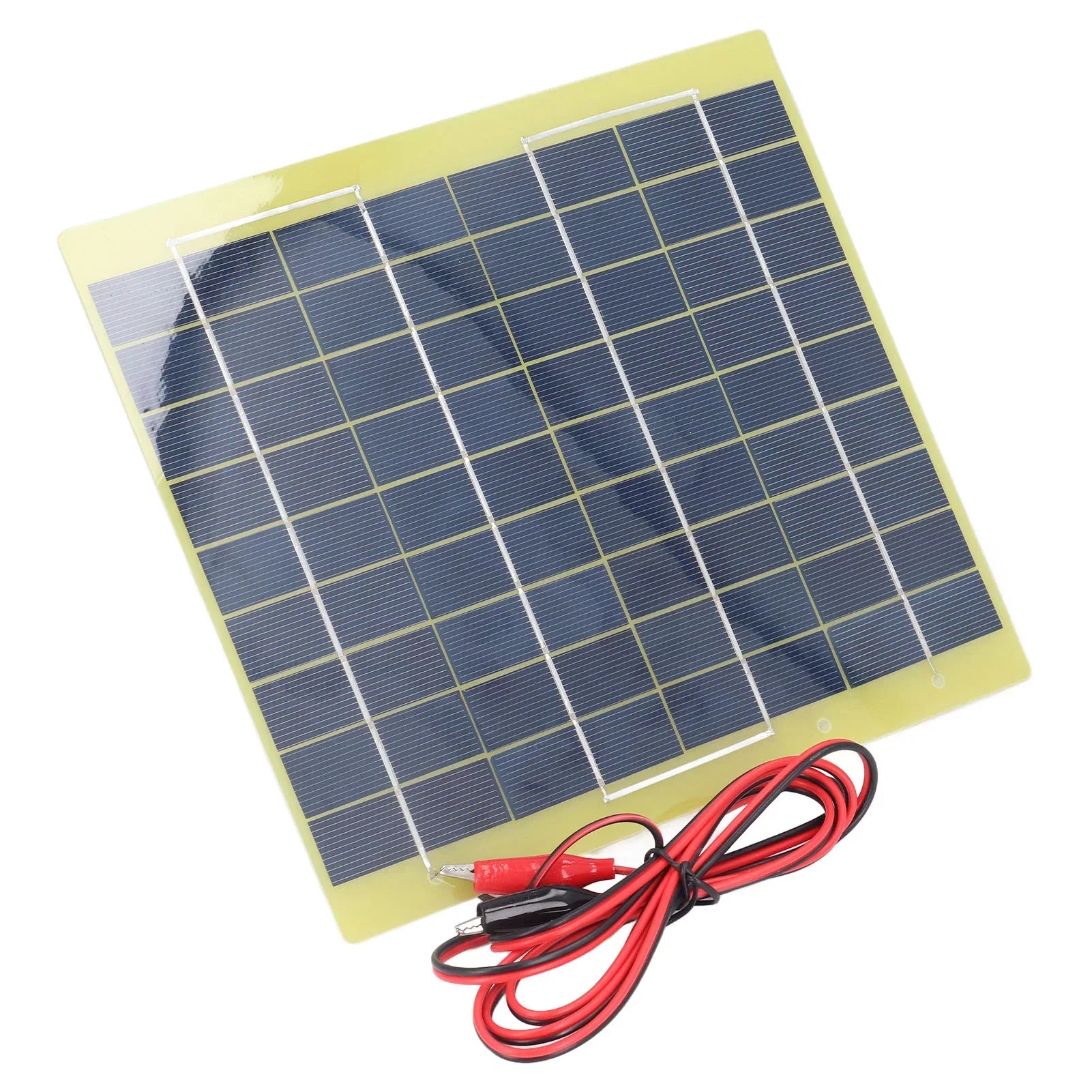 Qulable Sizeolar Panel Polysilicon Material Low Light Efficiency Lightweight Portable Sizeolar Charger for Charging 12V Battery 5W 18V