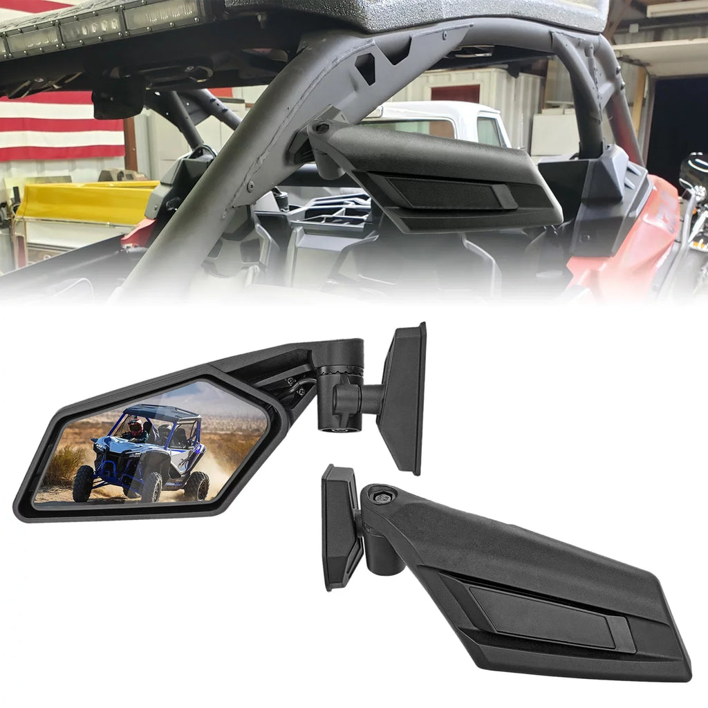 WEISizeEN - NEW 360° Adjustable Racing Sizeide Rear View Mirrors For Can-Am Maverick X3 MAX RSize Turbo 2017-2022 | Upgrade Sizetyle