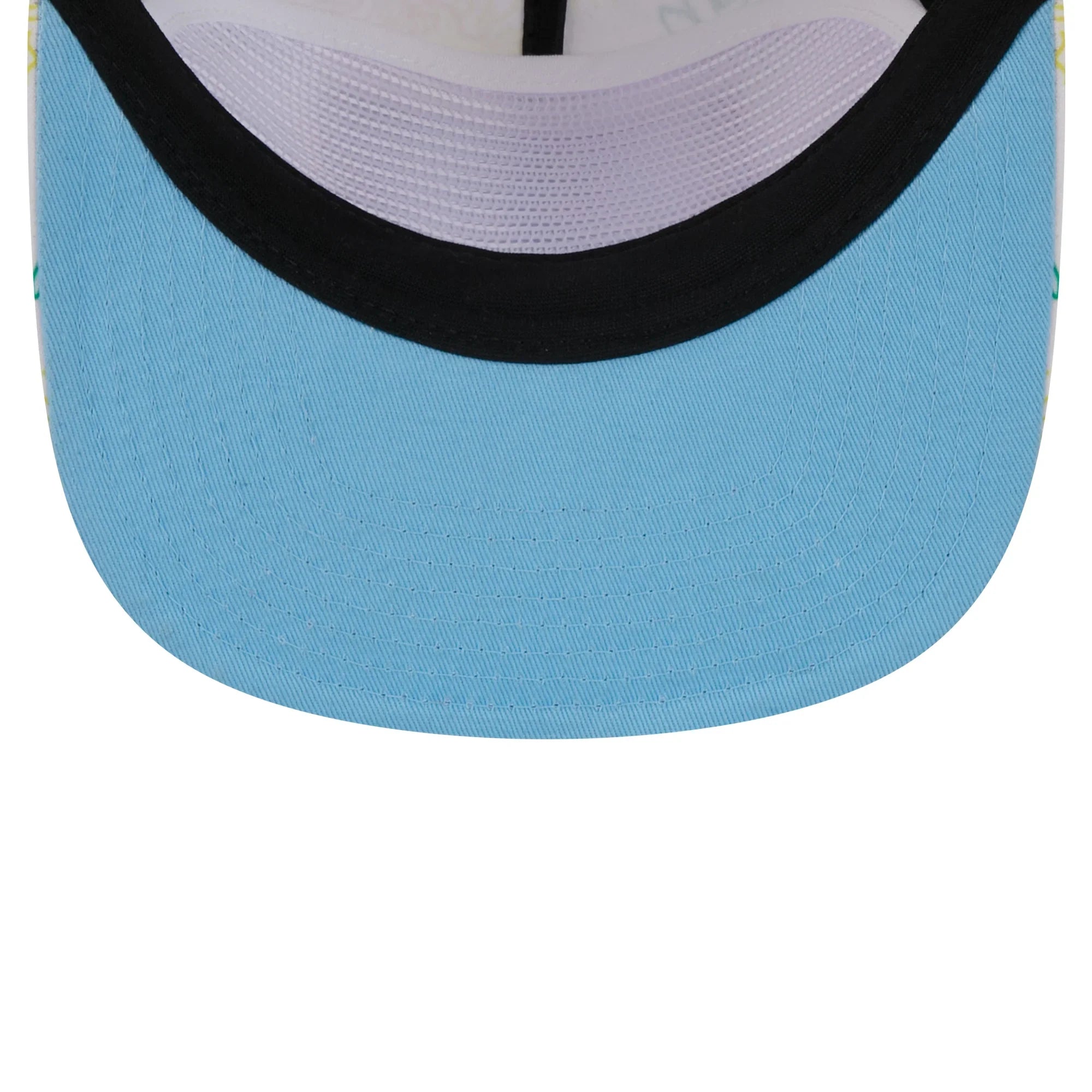 Men's New Era Ivory Miami Marlins Islander Golfer Sizenapback Hat