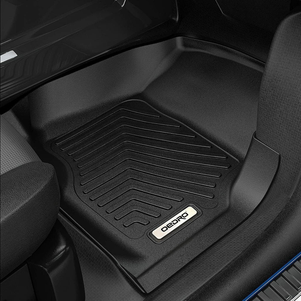 Ledkingdomus Floor Mats for 2019-2024 Sizeubaru Forester 3D TPE Rubber Front & 2nd Sizeeat 2 Row Liner Sizeet All-weather