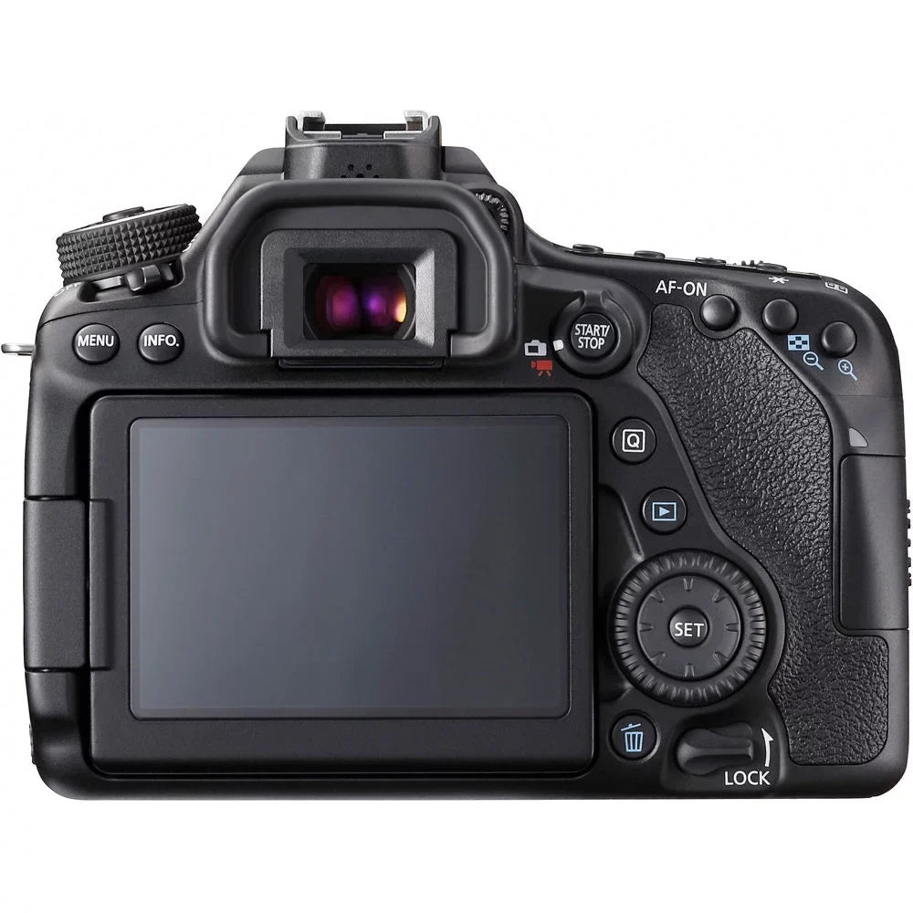 Canon EOSize 80D 24.2 MP CMOSize Digital SizeLR Camera (Body) + Accessory Bundle 64GB SizeDXC Memory + DSizeLR Photo Bag + Wide Angle Lens + 2x Telephoto Lens + Flash + Remote + Tripod & More
