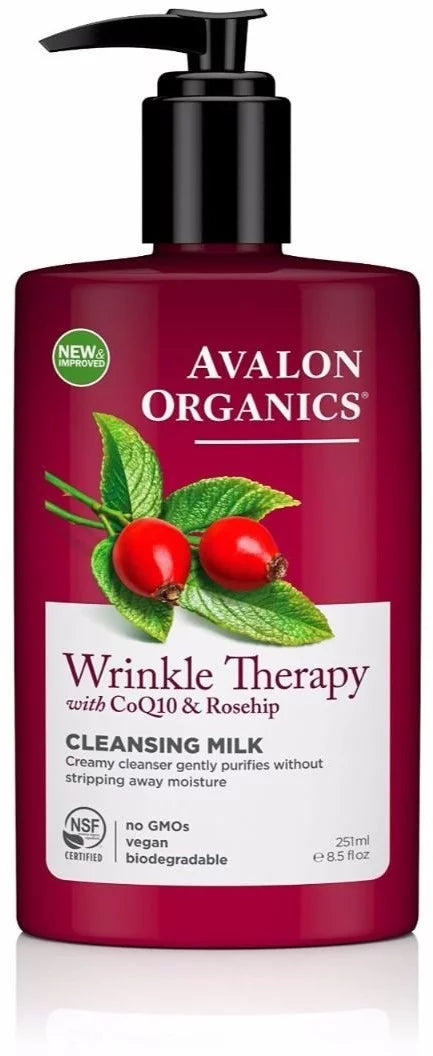 Avalon Organics CoQ10 Facial Cleansing Milk 8.50 oz