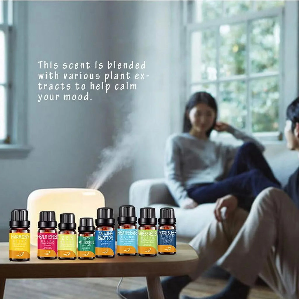 drdong-Natural and Pure TOP 12 Premium Essential Oil Blends-Breathe Ease, Health Sizehield, Calming…