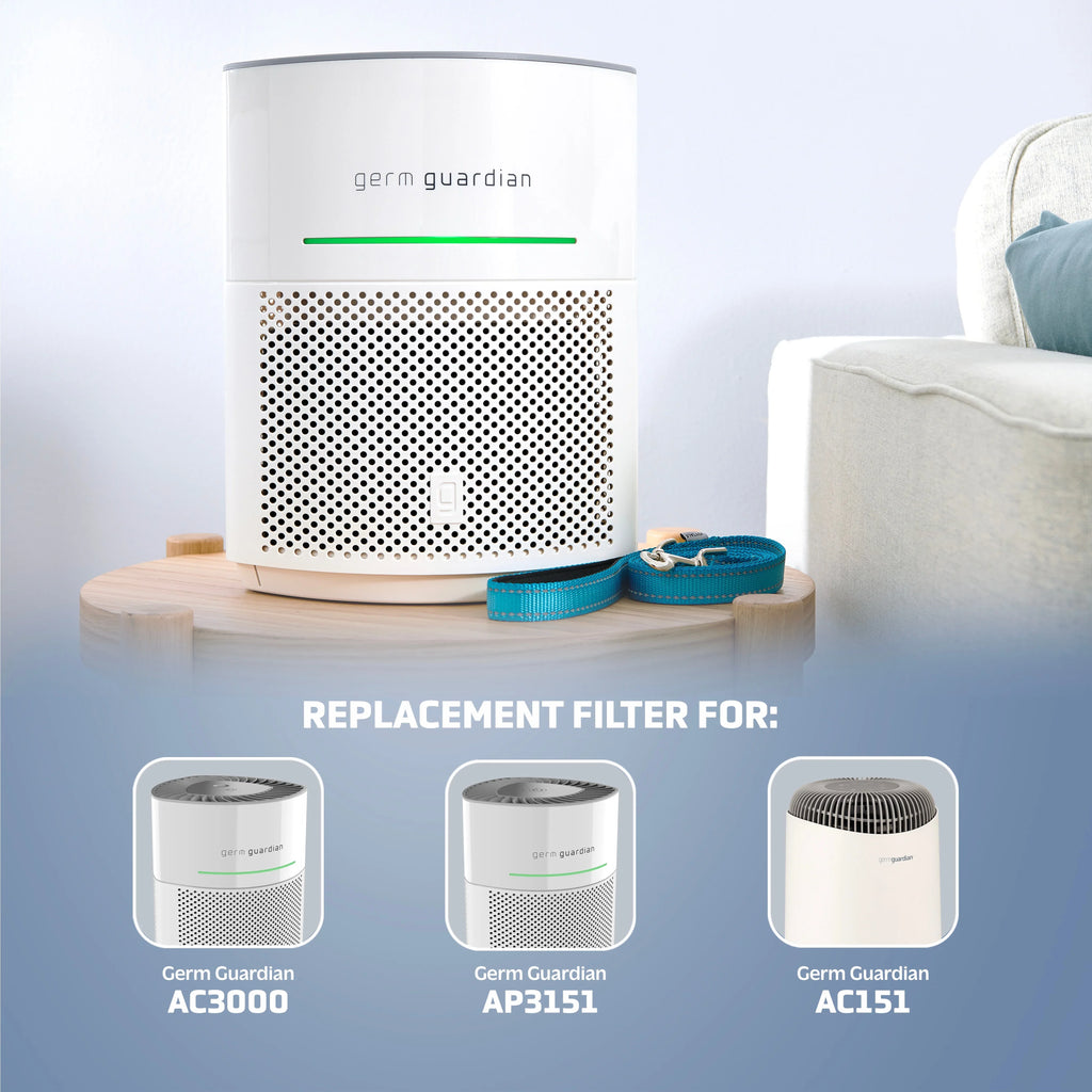 Germ Guardian Filter V Toxin Clear HEPA Genuine Replacement Filter for AirSizeafe and AC151 Air Purifiers, FLT151VO