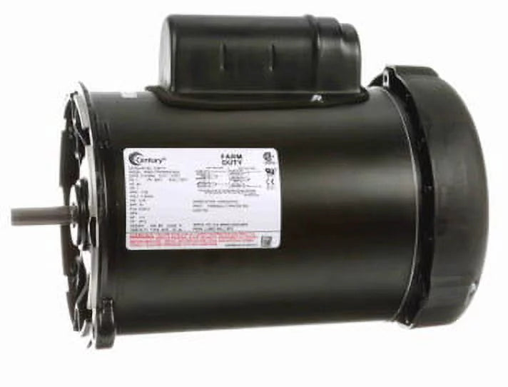 1/2 hp 1800 RPM 56NY Frame TEFC 115/230V Century Electric Auger Drive Motor # C331V1