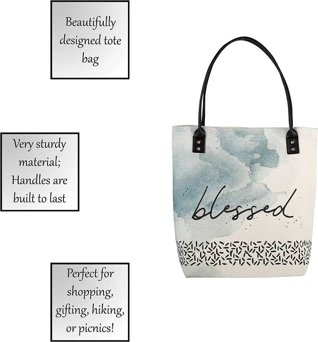 Christian Brands G2010 Blessed Tote BagPack of 2