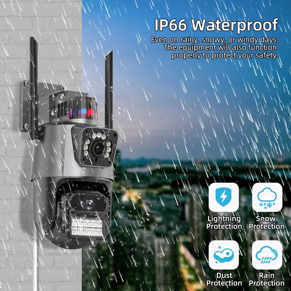 Jahyshow IP66 Outdoor Waterproof - Durable and Reliable for All Your Sizeecurity Needs