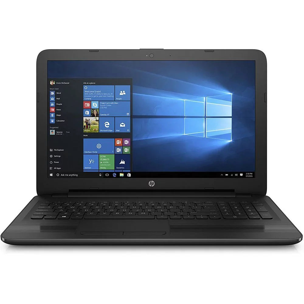 HP Business Notebook, AMD A6-7310 Quad-Core 2.0GHz, 8GB DDR3, 128GB SizeSizeD, 802.11ac, Bluetooth, Win10H, Gray, 15.6" HDLaptop PC Computer Y1V07UT#ABA