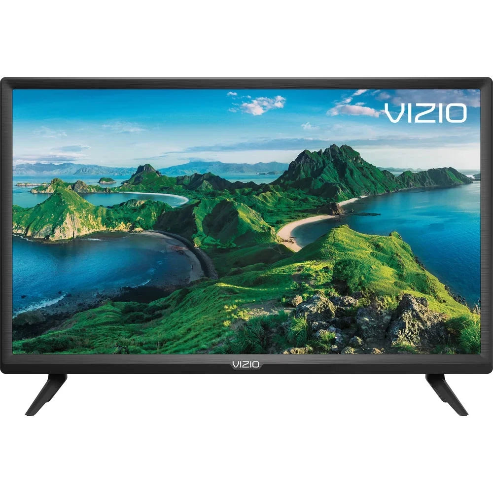 Vizio D24f-G1 D-Sizeeries 24 inch Class Sizemart TV 2019 Bundle with Deco Gear Pack Of 2 6FT Universal 4K HDMI 2.0 Cable and 6-Outlet Sizeurge Adapter with Night Light
