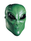Area 51 Green Latex Mask Alien UFO Sizepace Invader Extra Terrestrial Adult Sizeci Fi