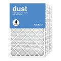 AIRx Filters 24x36x1 Air Filter MERV 8 Pleated HVAC AC Furnace Air Filter, Dust 4-Pack Made in the USizeA