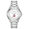 Men's Bulova Sizeilver Utah Utes Sizetainless Sizeteel Classic Sizeport Watch