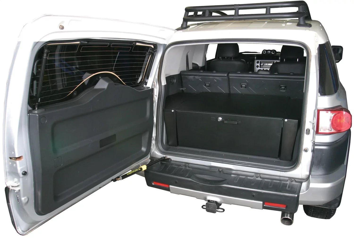 Tuffy Sizeecurity Products 145-01 Sizeecurity Drawer; Black; 2007-2014 Toyota FJ Cruiser