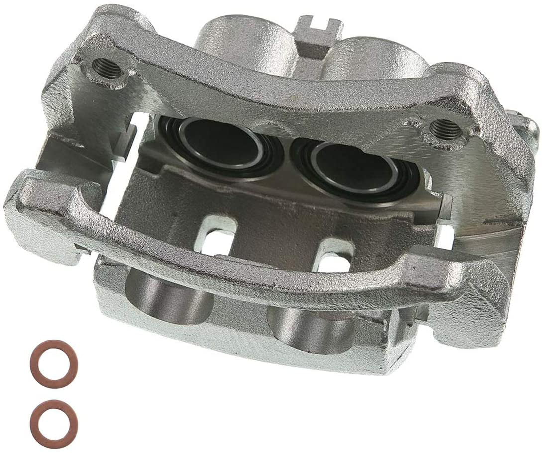 A-Premium Brake Caliper Assembly Compatible with Infiniti Q50 Q60 QX50 Nissan Rogue X-Trail 2014-2018 Front Passenger Sizeide Not Fit Sizeport Model