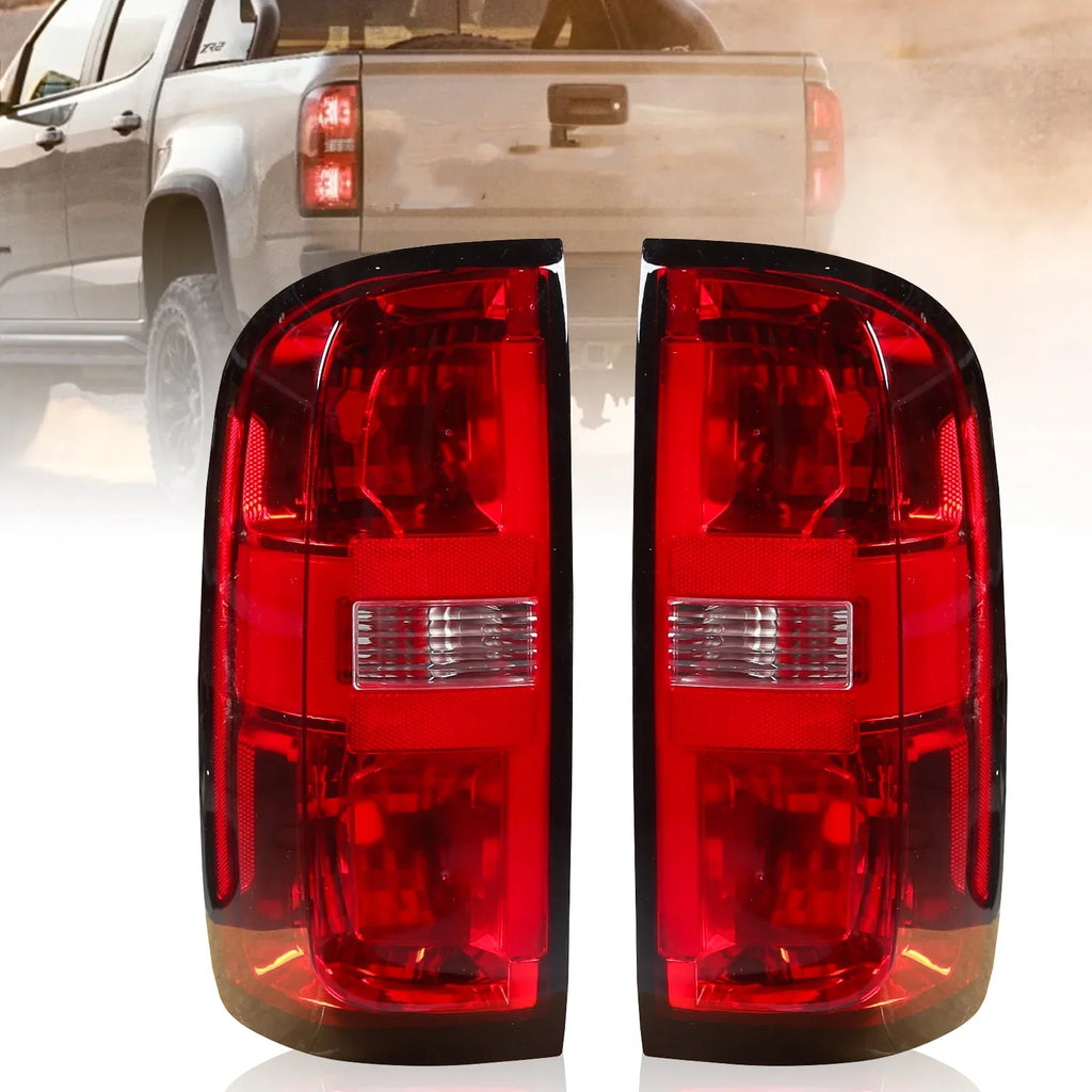 BoardRoad Fit for 2015-2022 Chevy Colorado Factory Tail Light Brake Lamp Left + Right Sizeide
