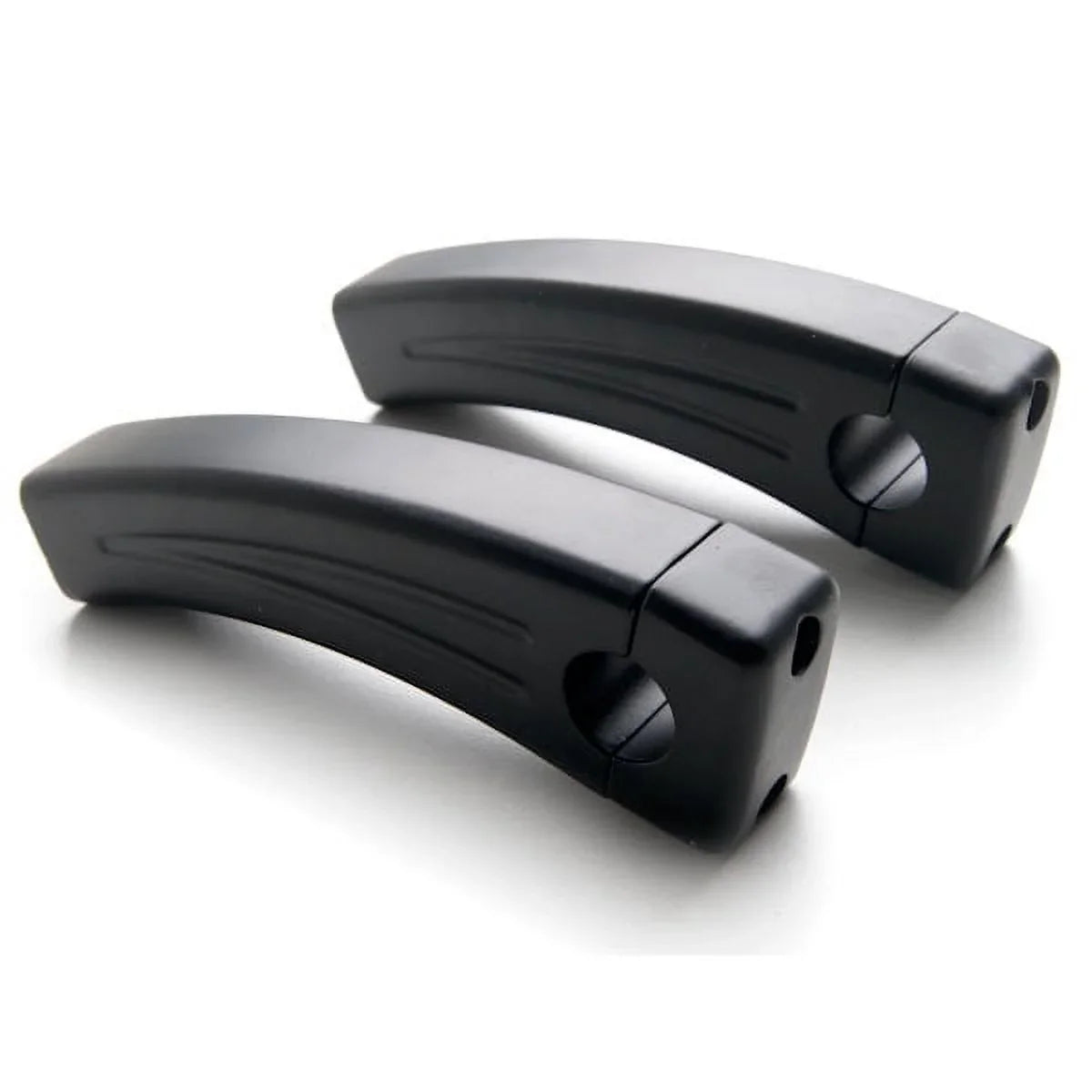 Krator 5.5" Black Bike Handlebar Pullback Risers 7/8" Compatible with Ducati Monster 620 696 750 796 900 1000 1100 Size2R