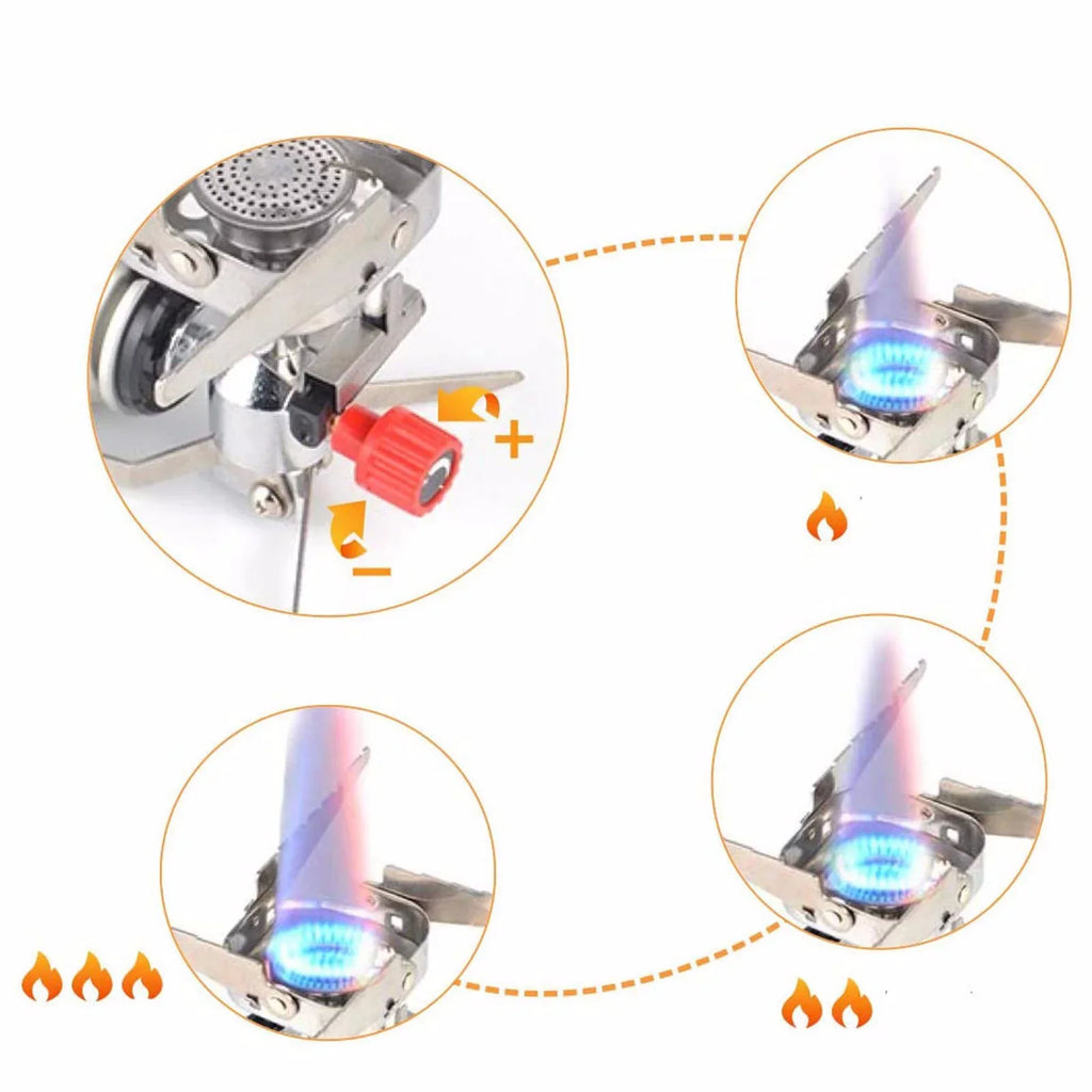 Clearance On Sizeale 4000w Foldable Outdoor Camping Sizetove Mini Picnic Camp Gas Burner Cooking Tool