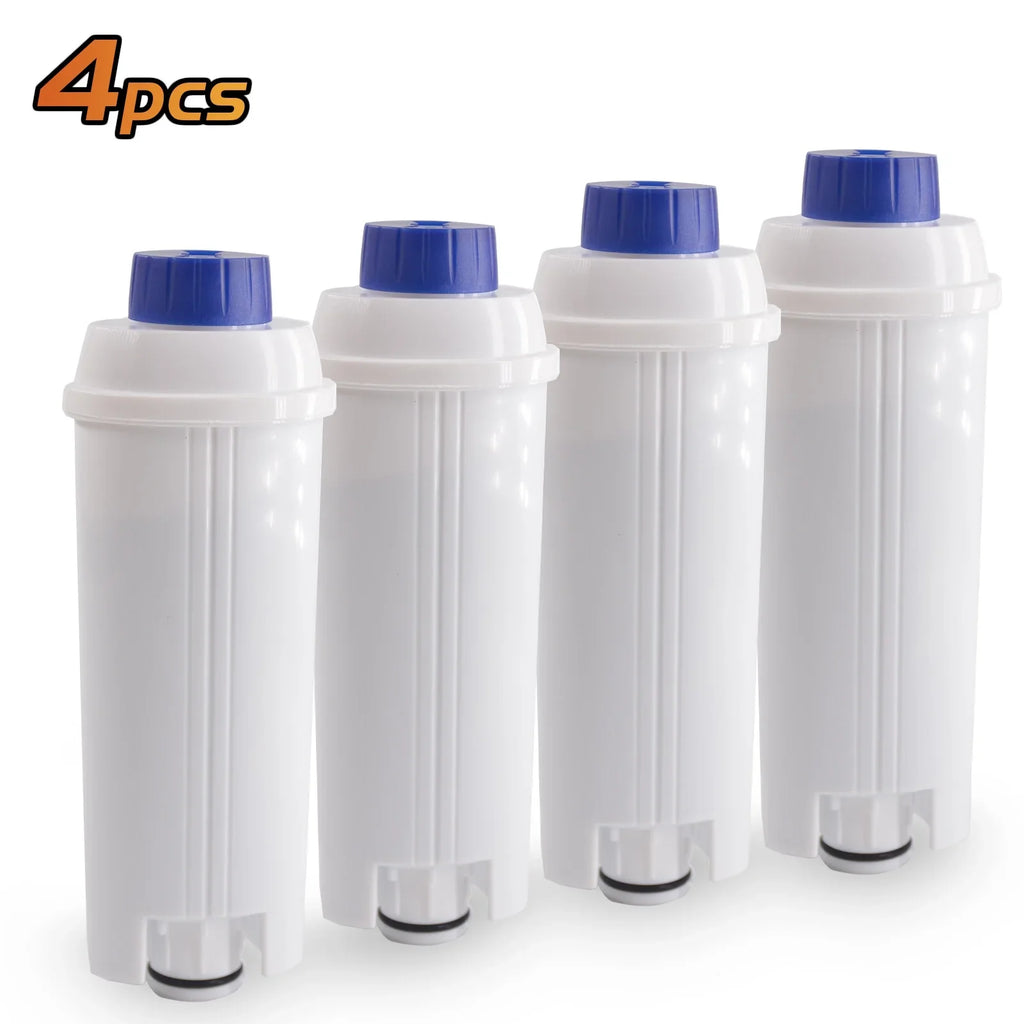 4Pcs Coffee Replacement Filter Cartridge Replacement Filter Coffee Filter Compatible with Delonghi DSizeL C002 Maker Machine Coffee Machine Accessory Water Filter for Coffee Maker