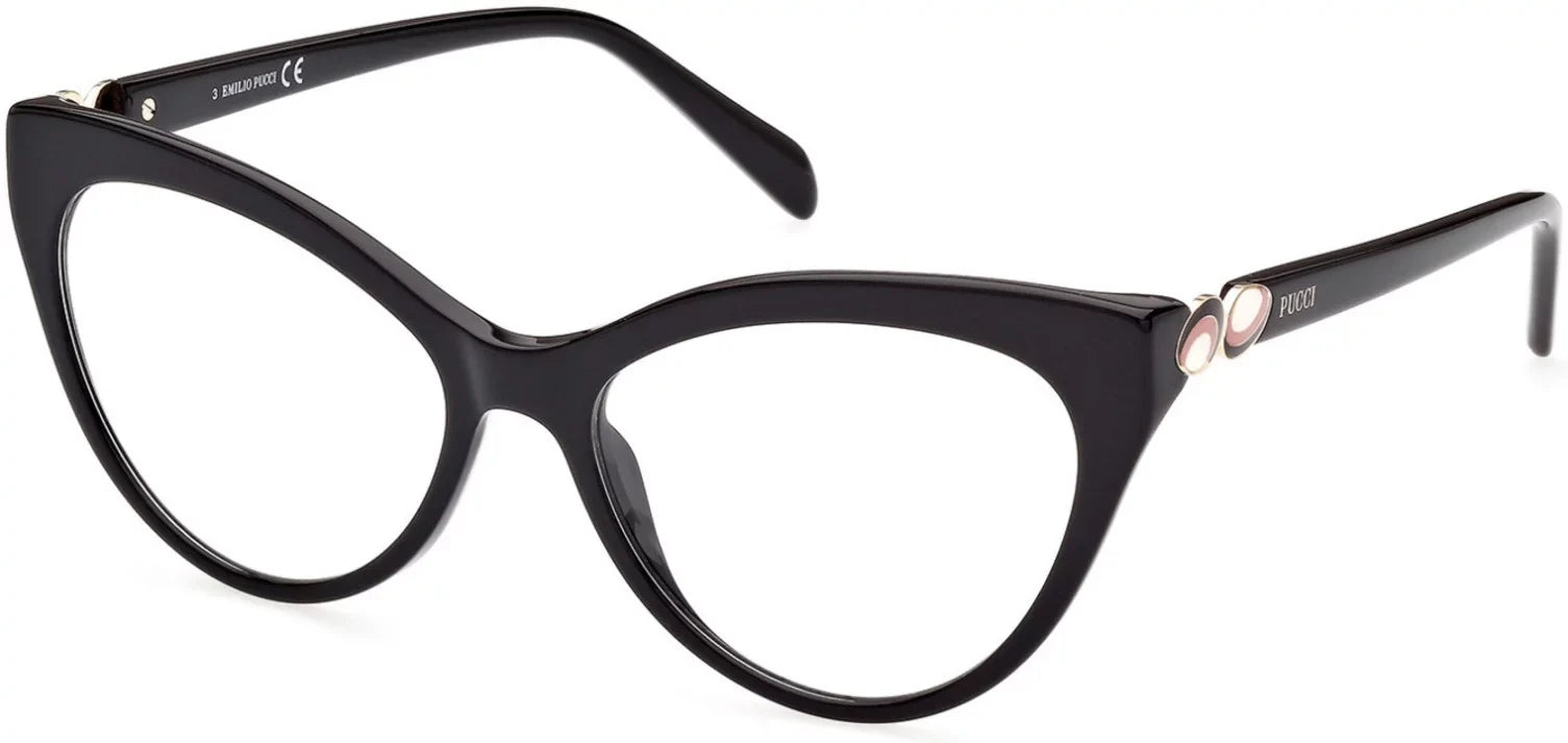 Eyeglasses Emilio Pucci EP 5196 001 Sizehiny Black /