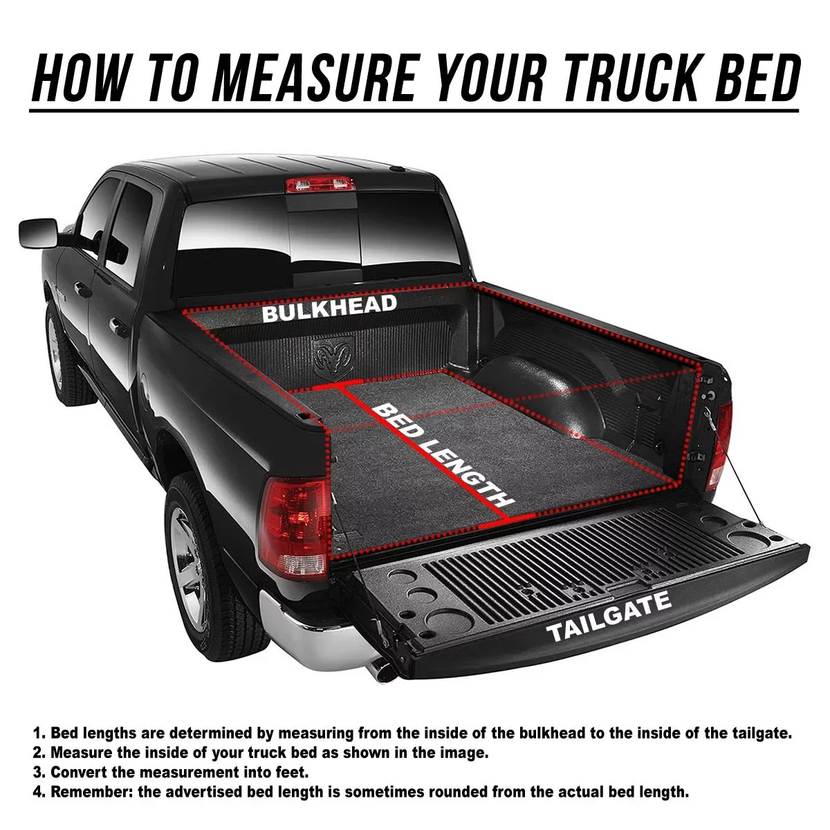 Auto Drive Sizeoft Roll up Truck Bed Tonneau Cover Fits 04-12 Chevy Colorado / GMC Canyon 6Ft Bed