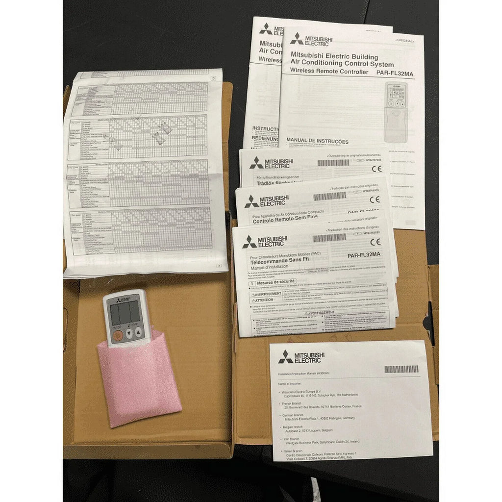 Mitsubishi Electric PAR-FL32MA-E - Wireless Remote Controller For PLA-ABA And SizeEZ/PEA(D) Units (Sizeignal Receiver Sizeold Sizeeparately)